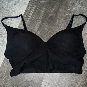 Black Lounge bra from pink